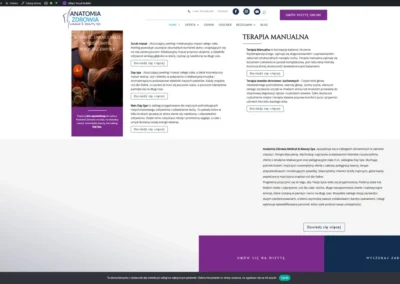 Anatomia Zdrowia — rozbudowany serwis Beauty & SPA