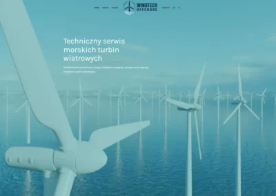 Windtech Offshore — serwis turbin wiatrowych